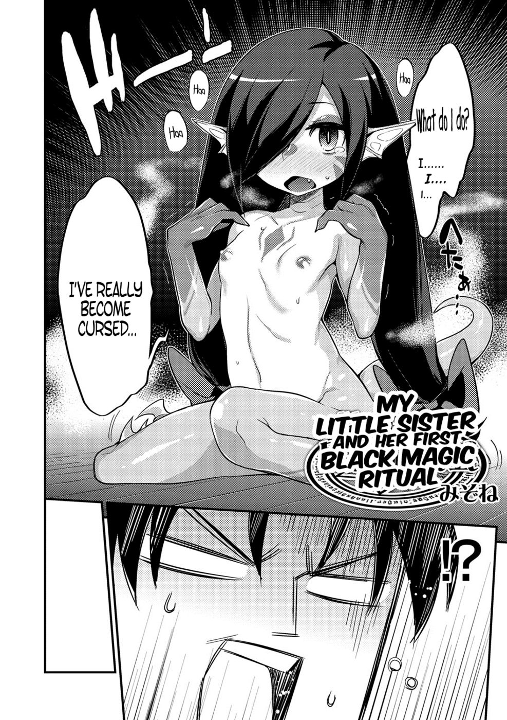 Hentai Manga Comic-My Little Sister and her First Black Magic Ritual-Read-2